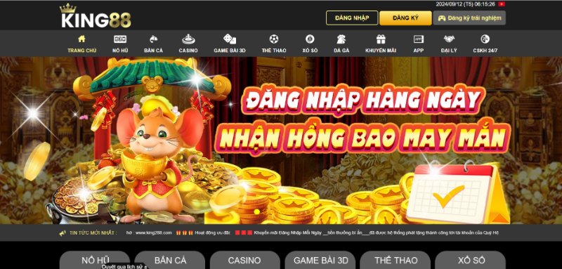 KING88 - Điểm đến lý tưởng & an toàn dành cho cược thủ 1 Tổng Quan Về King88