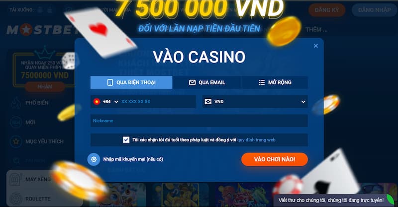 Mostbet - Top nhà cái cá cược trực tuyến công bằng nhất 2024 4 Hướng Dẫn Đăng Ký