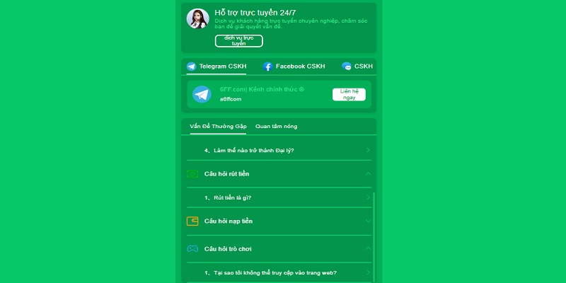 6FF - Top Nhà Cái Cá Cược Uy Tín Hàng Đầu Châu Á 3 Những Điểm Mạnh Của Nhà Cái 6Ff